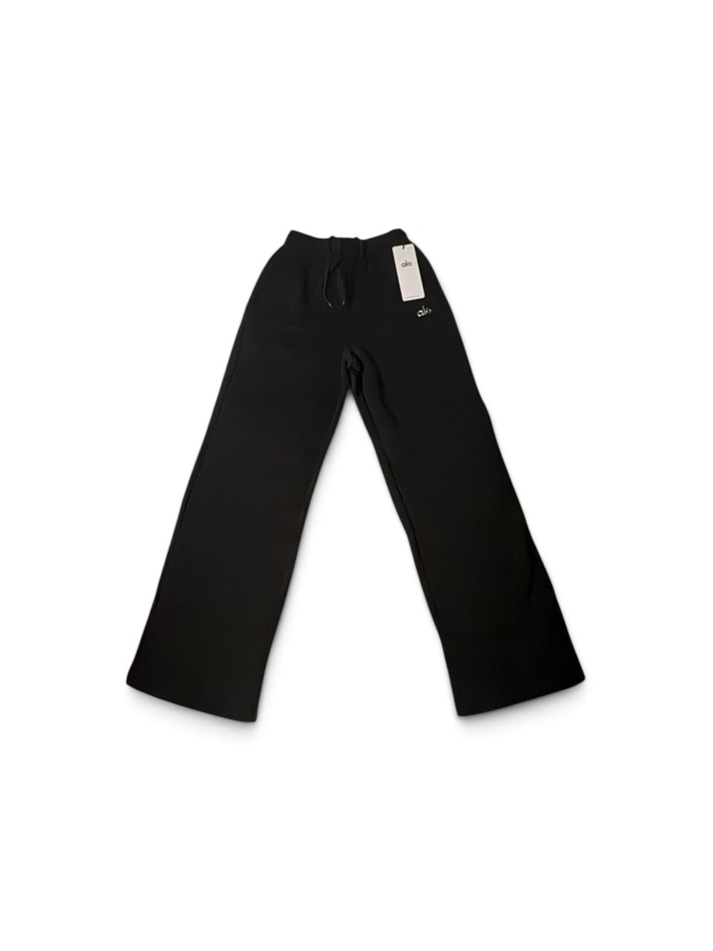 ALO Yoga Accolade Straight Leg Sweatpant - Black